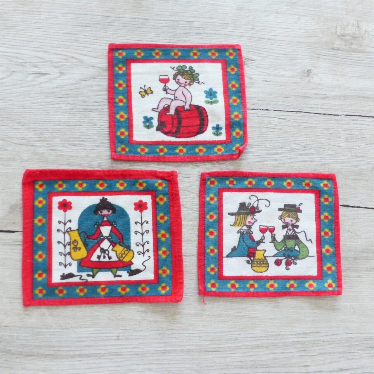 プリントコースター チロリアン 3P