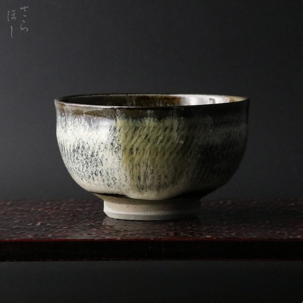 茶道具 竜田川蒔絵 内銀地 大棗 呉藤穣太郎 共箱 山中塗 漆芸 秋 紅葉