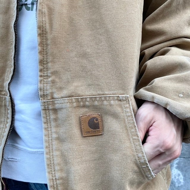 ビッグサイズ Carhartt カーハート アクティブジャケット ダック地