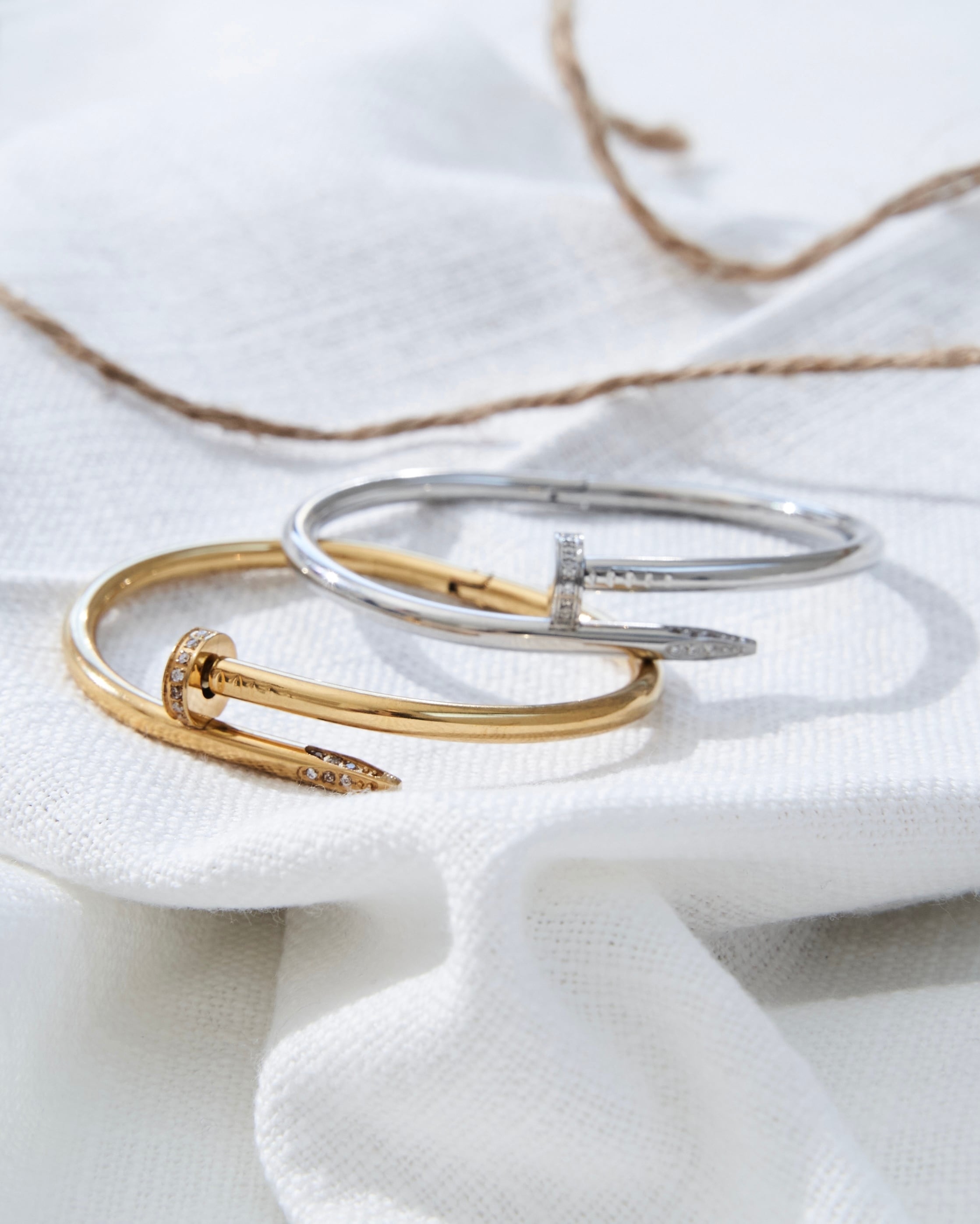 【咲き誇るアート】CHANEL フローラルカフバングル 316L ( サージカルステンレス ) nail bracelet 【GOLD】#b03
