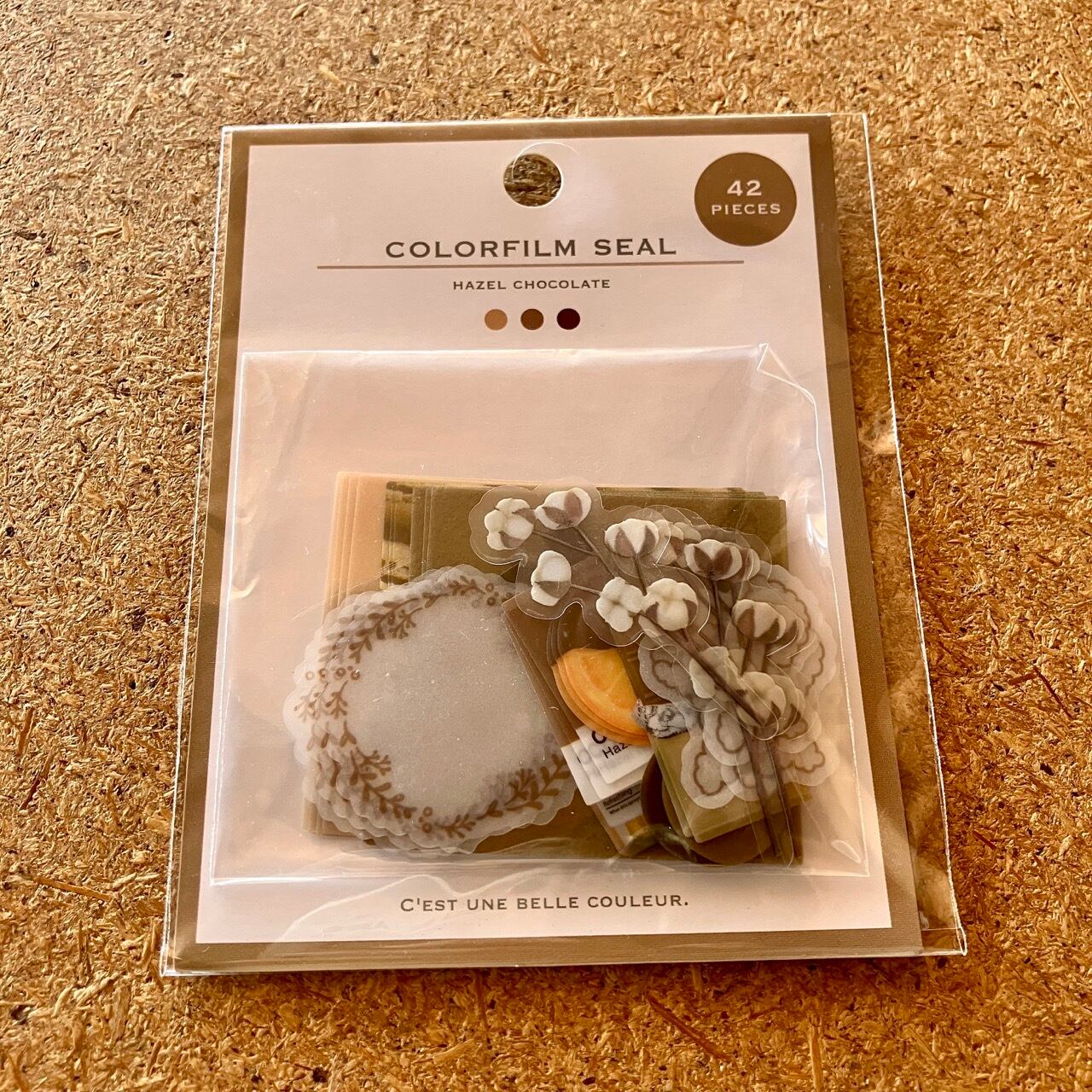 クーリア カラフィルム ヘーゼルチョコ 51181 フレークシール PA08