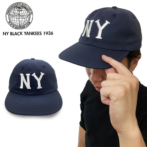 COOPERSTOWN BALLCAP クーパーズタウンボールキャップ NYBYC36 NAVY フリーサイズ