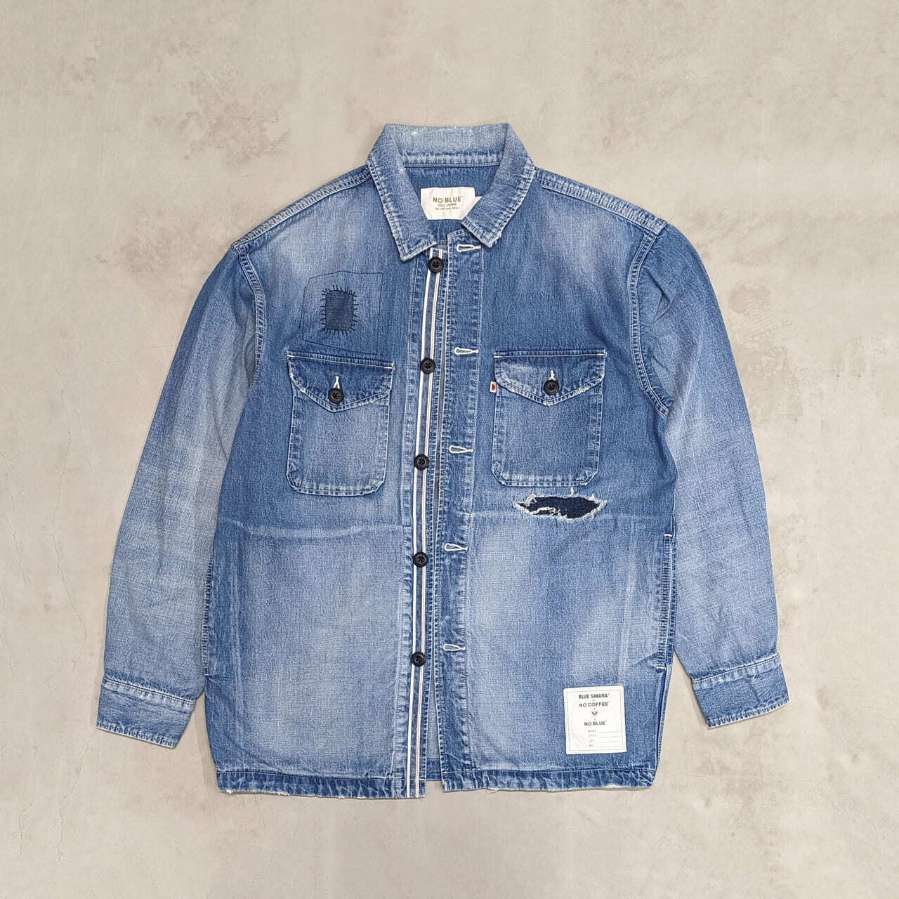 DENIM SHIRT ［NO BLUE］ / USED | BLUE SAKURA JEANS 公式サイト