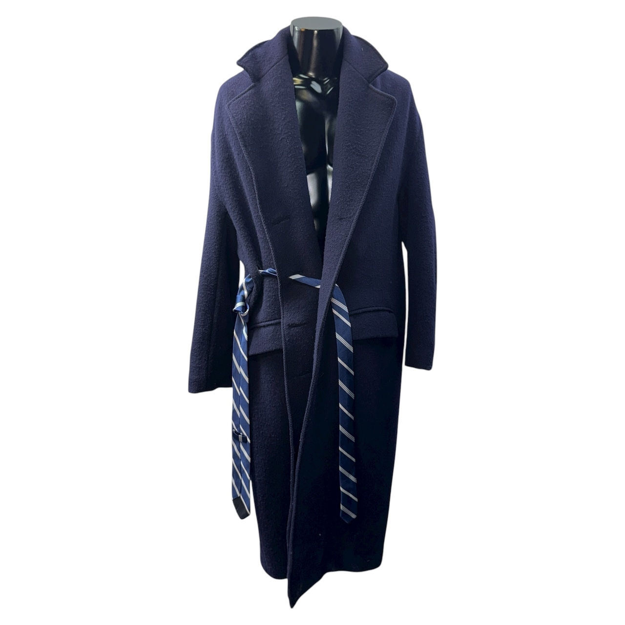 【Vetements】ヴェトモン "VAGABOND TIE COAT" オーバーサイズ ウールコート