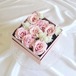 可愛いローズのピンクBOX FLOWER