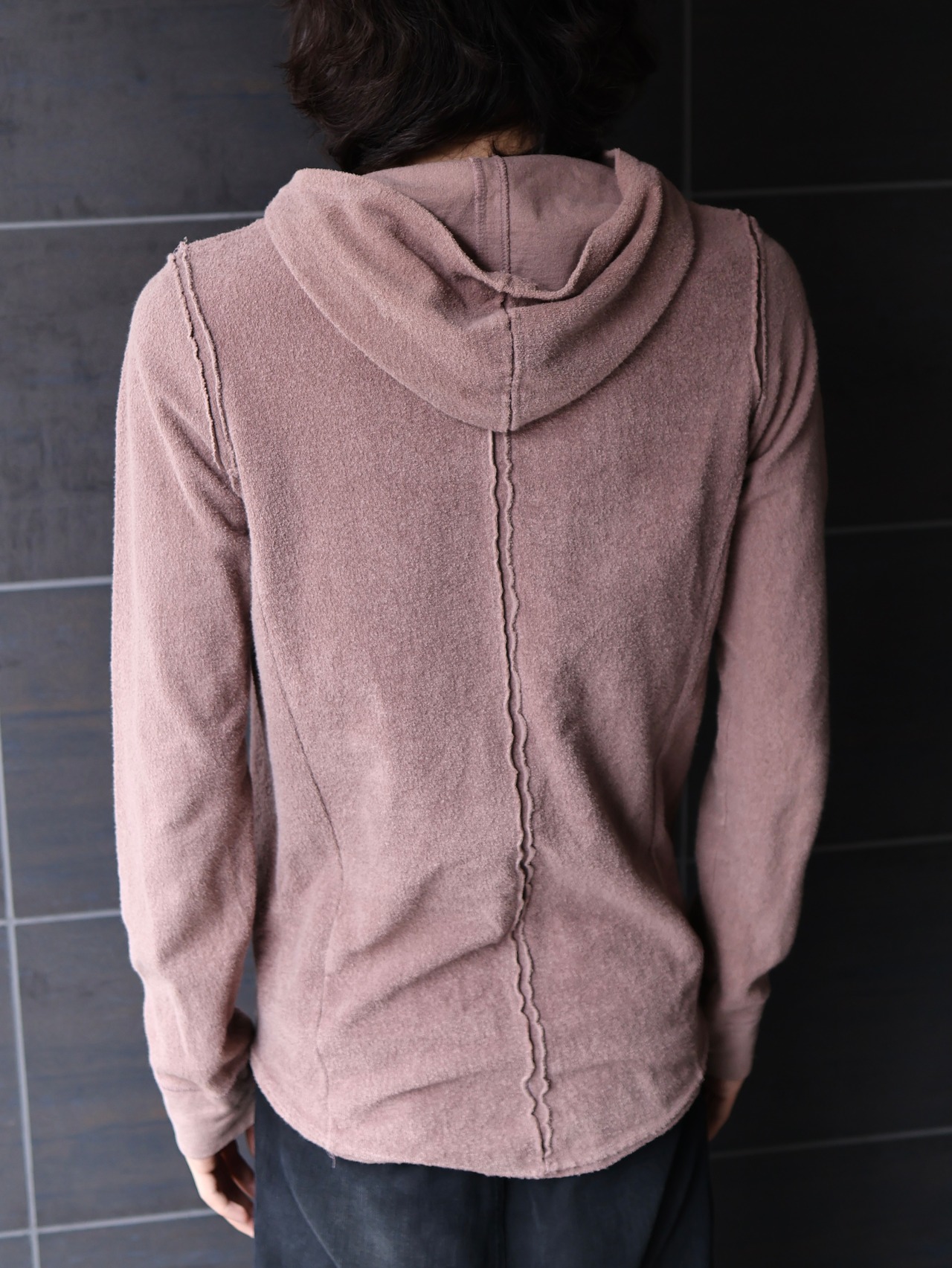 【ripvanwinkle】towel zip up hoodie