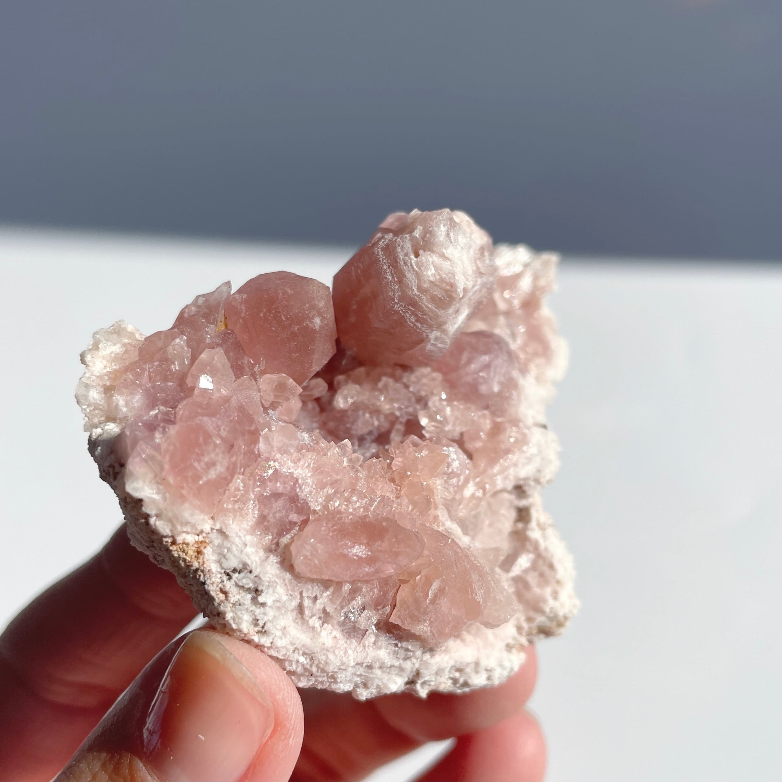 ピンクアメジスト原石／ジオード 01◇ Pink Amethyst Geode◇天然石