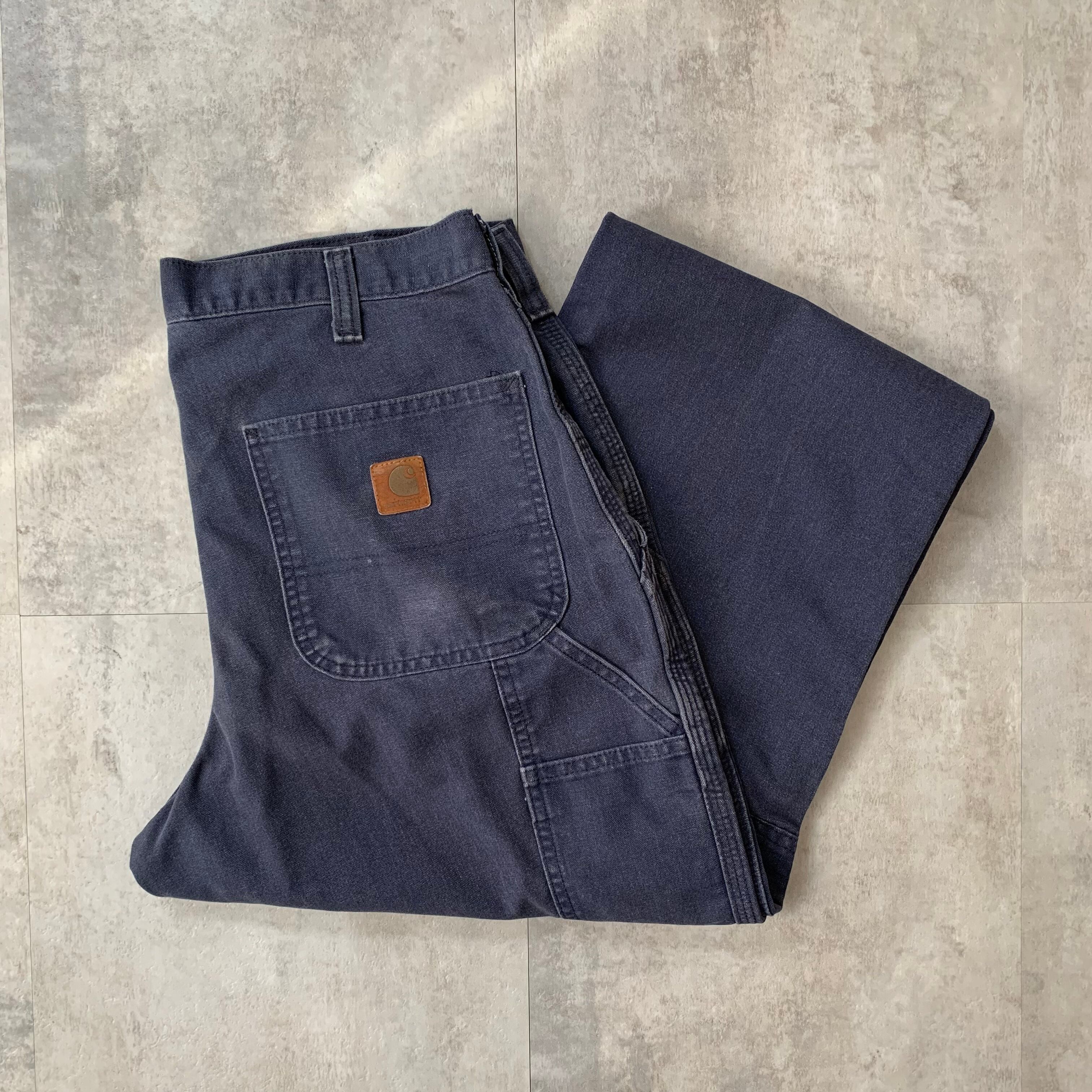 《実寸w33l30》carhartt カーハート ワークパンツ ペインターパンツ No.146