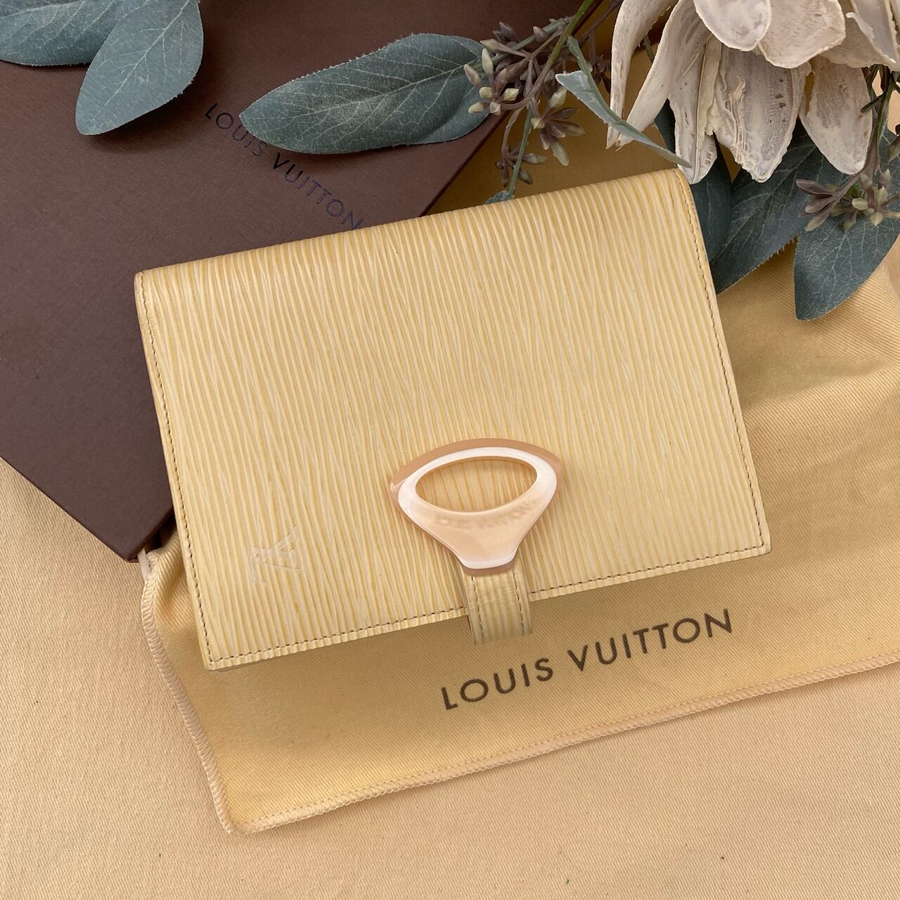 LOUIS VUITTON ルイ ヴィトン エピ アジェンダPM 手帳カバー