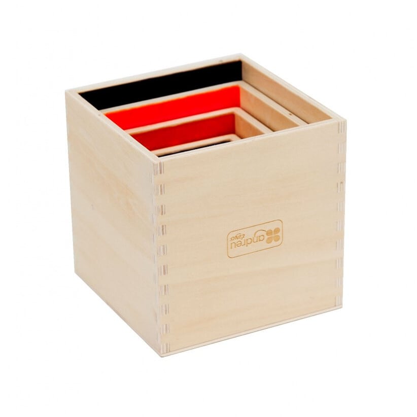 アンドリュートイズ アクリルスタックボックス | 木のおもちゃ専門店