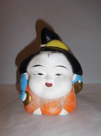 お福 pottery Ofuku doll(No2)