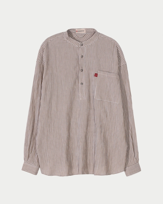 Henry Fabric Shirt / Waffle Check