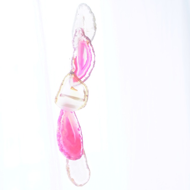 SAKURA - アゲートヒーリングチャイム / Agate Sun Catcher Wind Chime 576