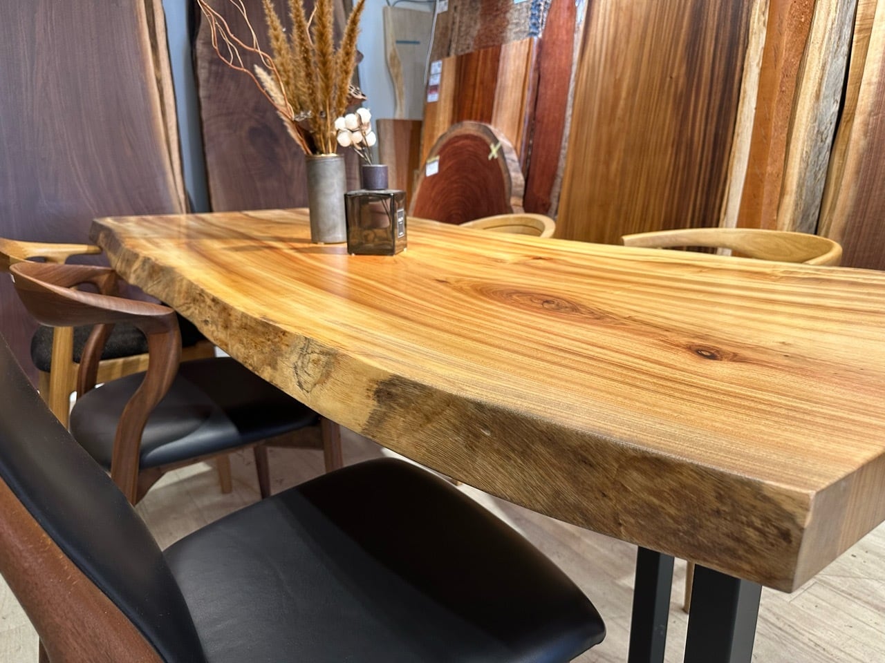 楠（クス）_2320×870-850-950×60_浅草本店_テーブル天板/一枚板 242339