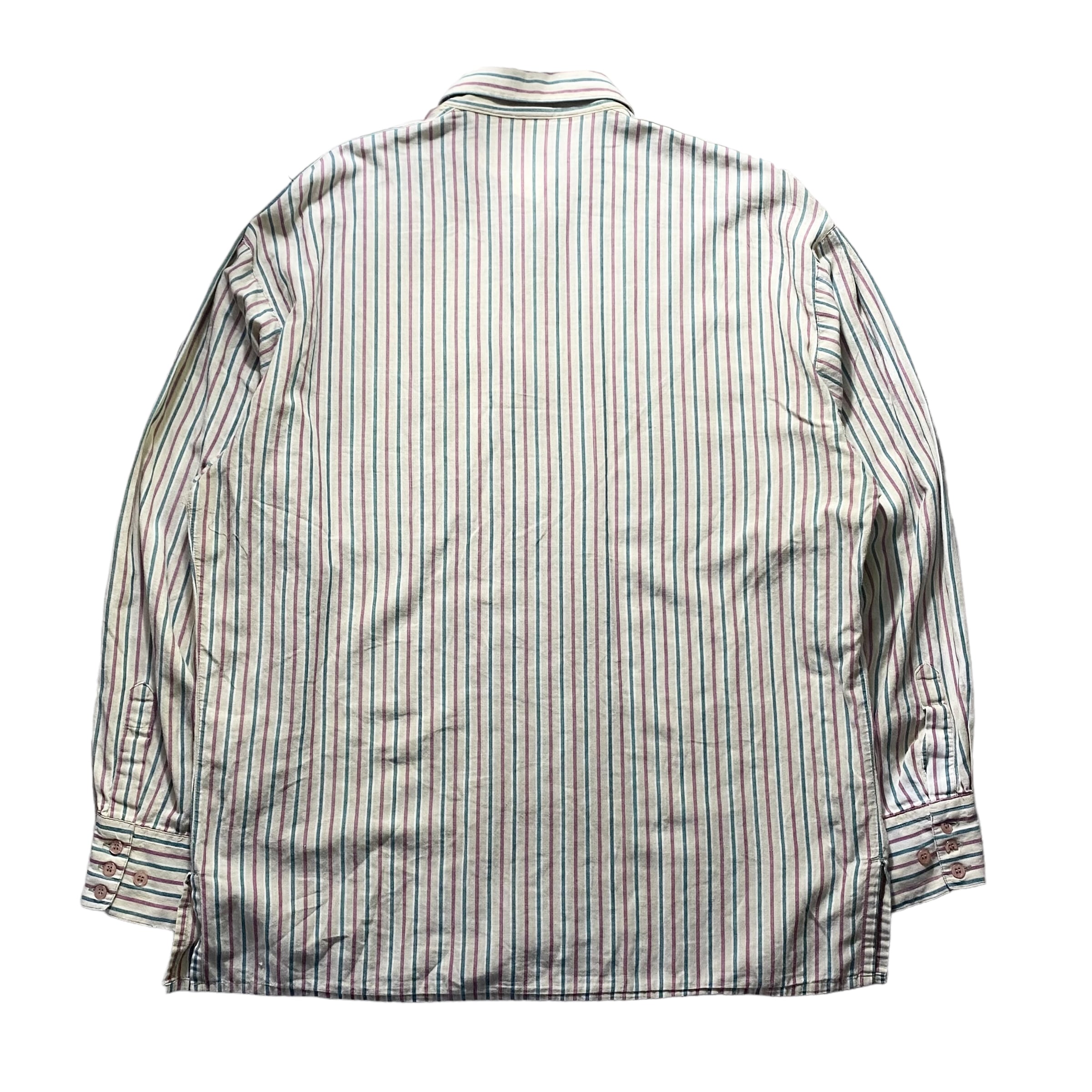 vintage MARITHE FRANCOIS GIRBAUD stripe shirt | NOIR ONLINE