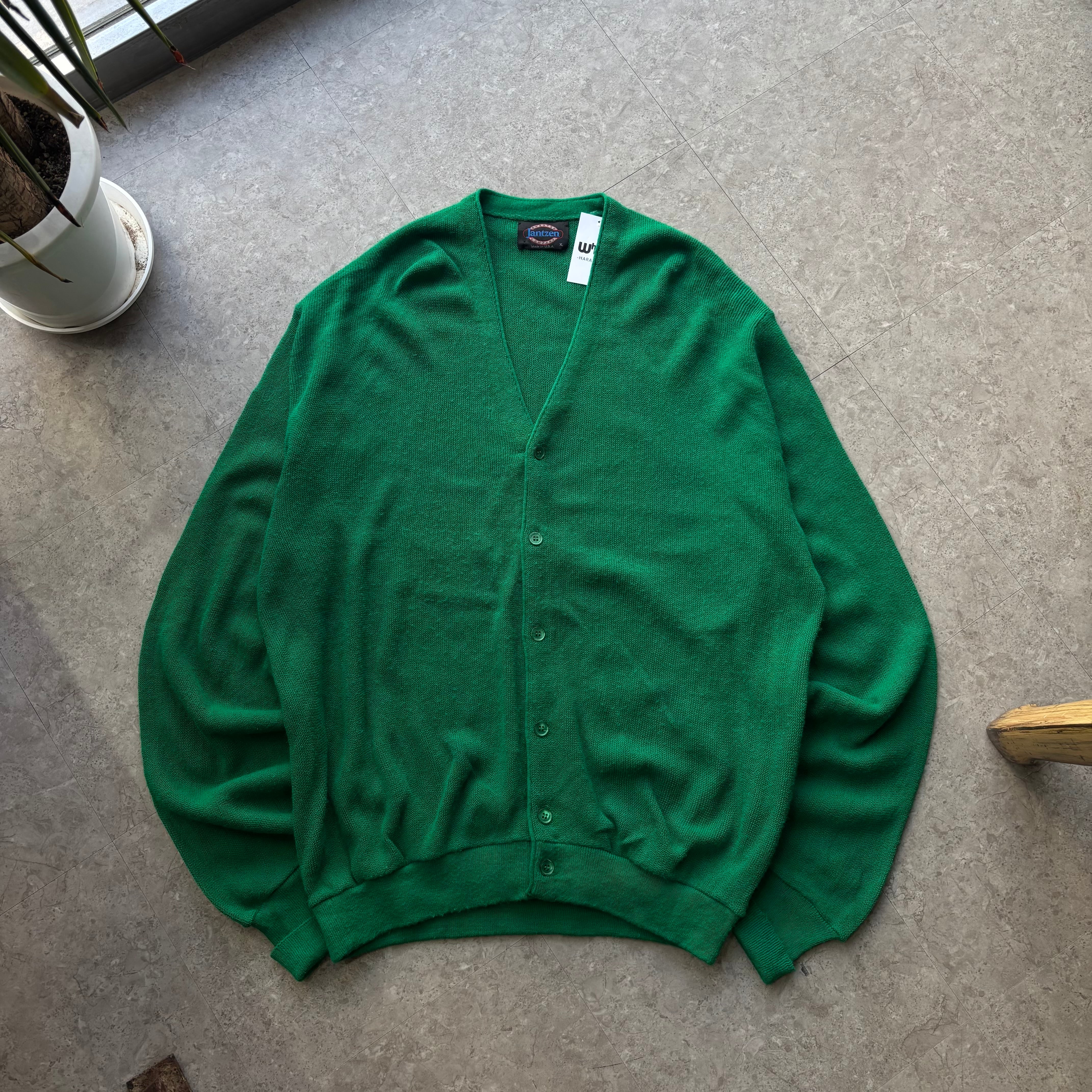 80s JANTZEN Acryl knit cardigan【仙台店】