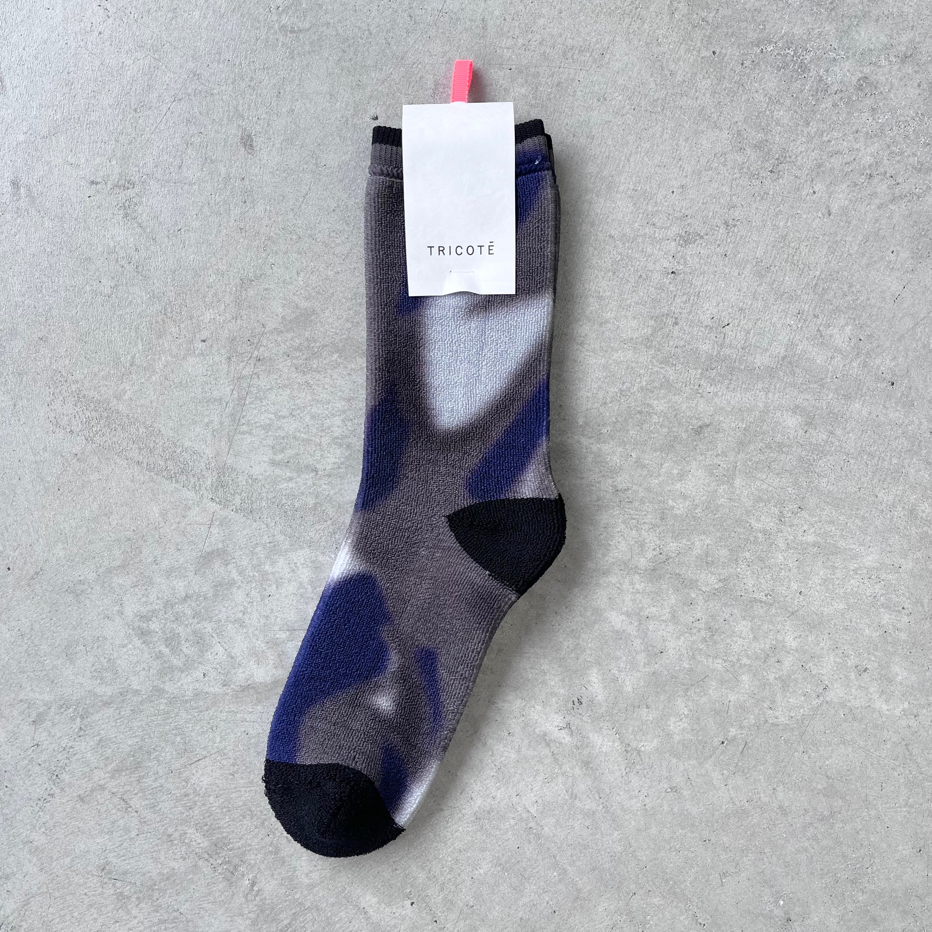 TRICOTÉ /【25-27cm】graffiti pile socks TR53SO002