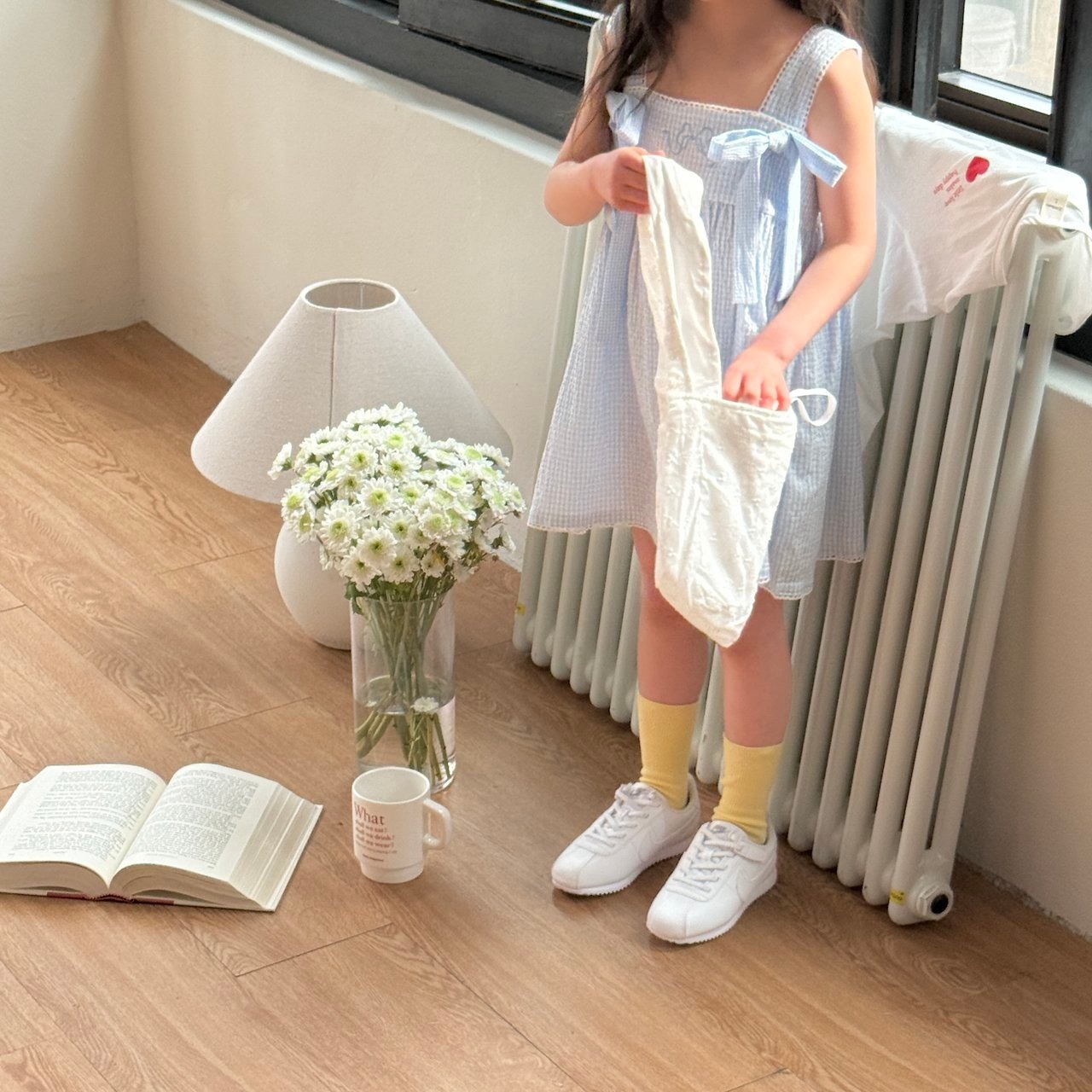 [ninibello] Pure Ribbon Dress / [니니벨로] 퓨어리본원피스