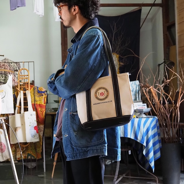 L.L.Bean×KENTUCKY DERBY Long Handle Boat&Tote Bag USA製 ケンタッキーダービー キャンバス トートバッグ