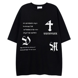 ゴシックロゴレターTシャツ（lli_2546）