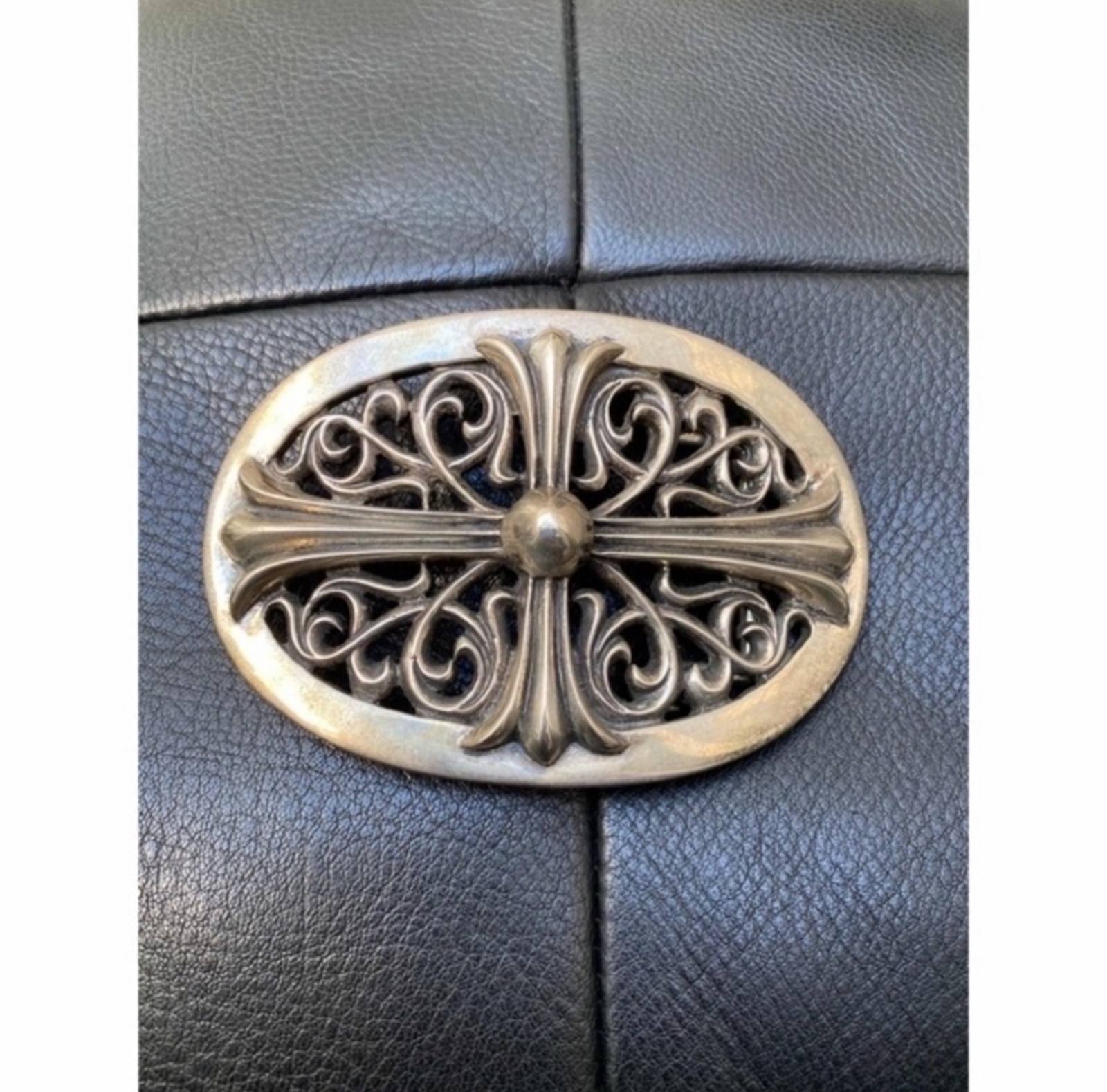 CHROME HEARTS クロムハーツ クラシック オーバルクロス バックル