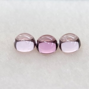 白桃のスピネル 3石セット r-0653