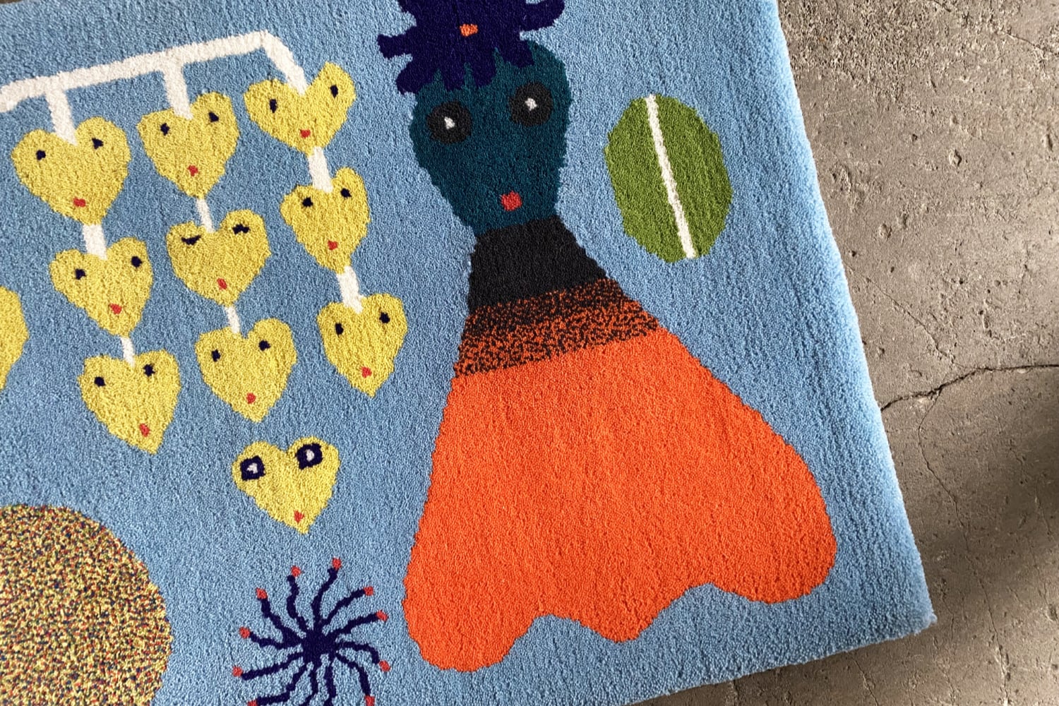 gullregn / 金色の雨 | 米沢緞通・滝沢工房｜Yonezawa-Dantsu