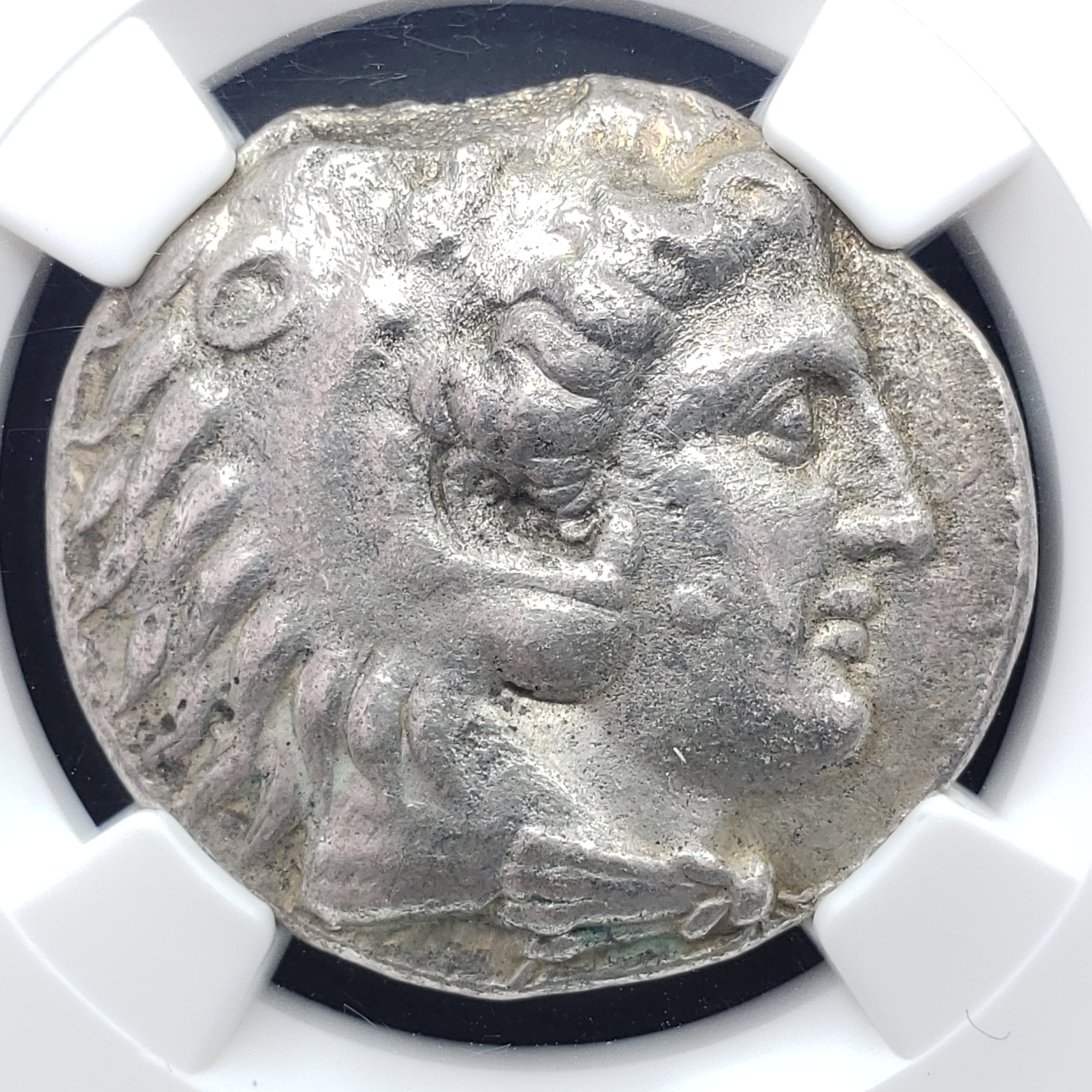 エジプト　テトラドラクマ銀貨　イラン　1バルフ銅貨アンティークコイン　NGC