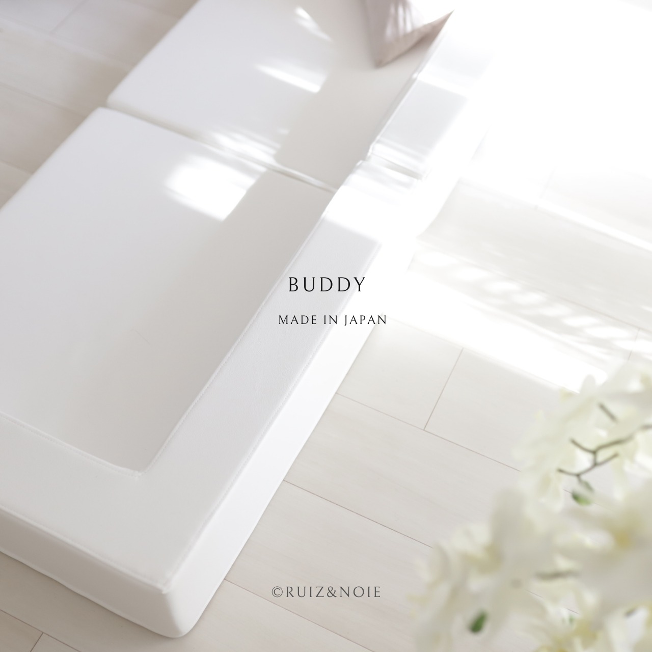 BUDDY DOG&CAT BED  WHITE　