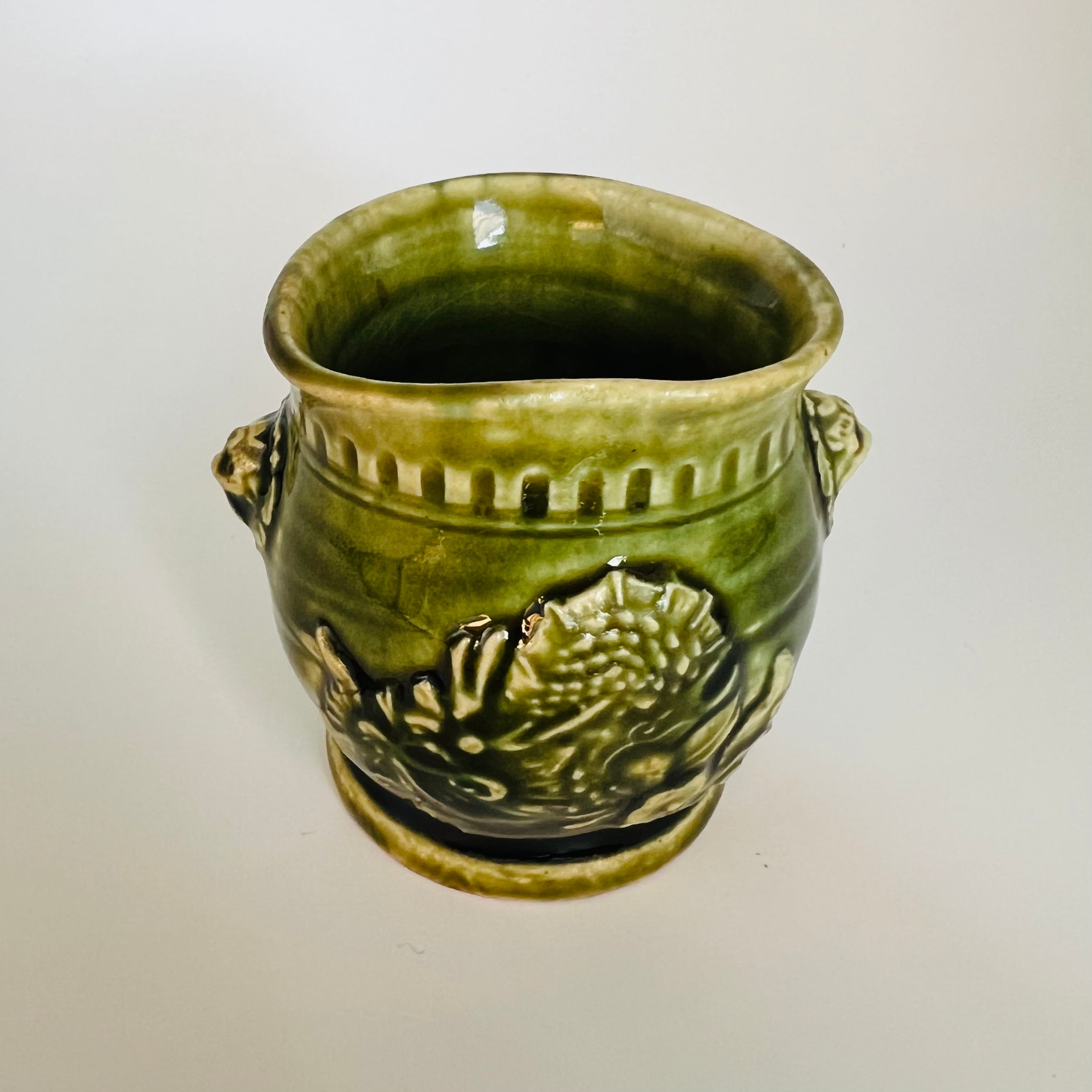 ぐい吞み(酒杯・お猪口)作家物 開発文明作 春日山窯 X ぐい