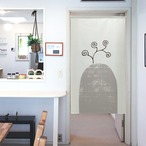 【受注生産】 のれん スタティスタ 幅85ｘ丈150cm