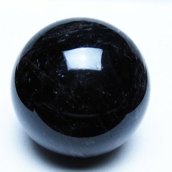 モリオン 黒水晶 丸玉 73mm スフィア 一点物 151-9248