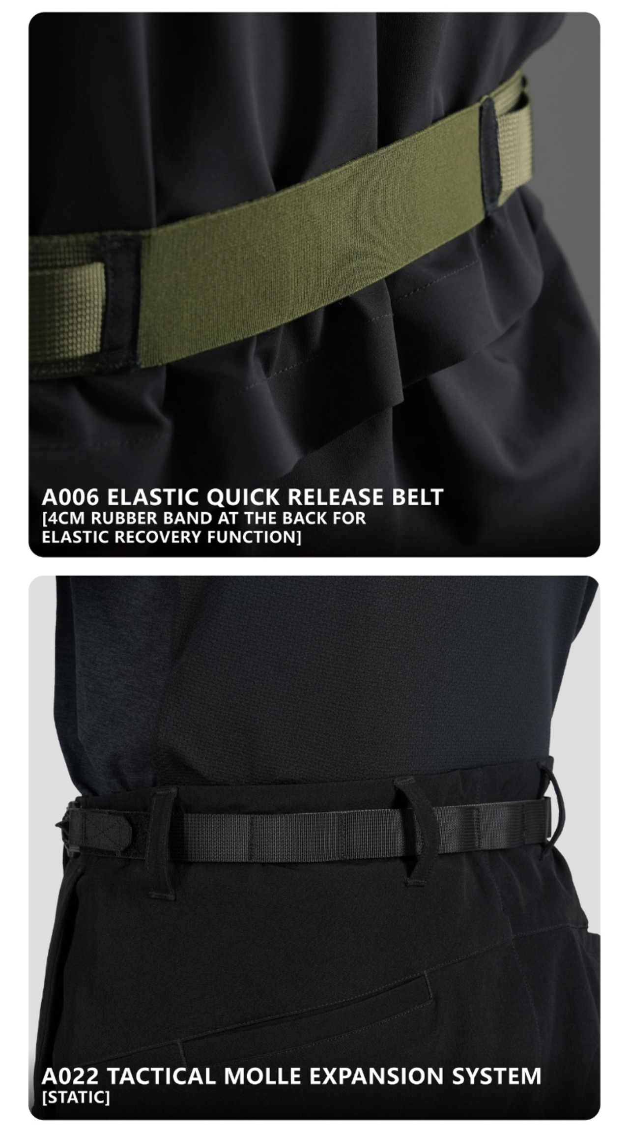 REINDEE LUSION 26SS 3in1 クイックリリースタクティカルベルト