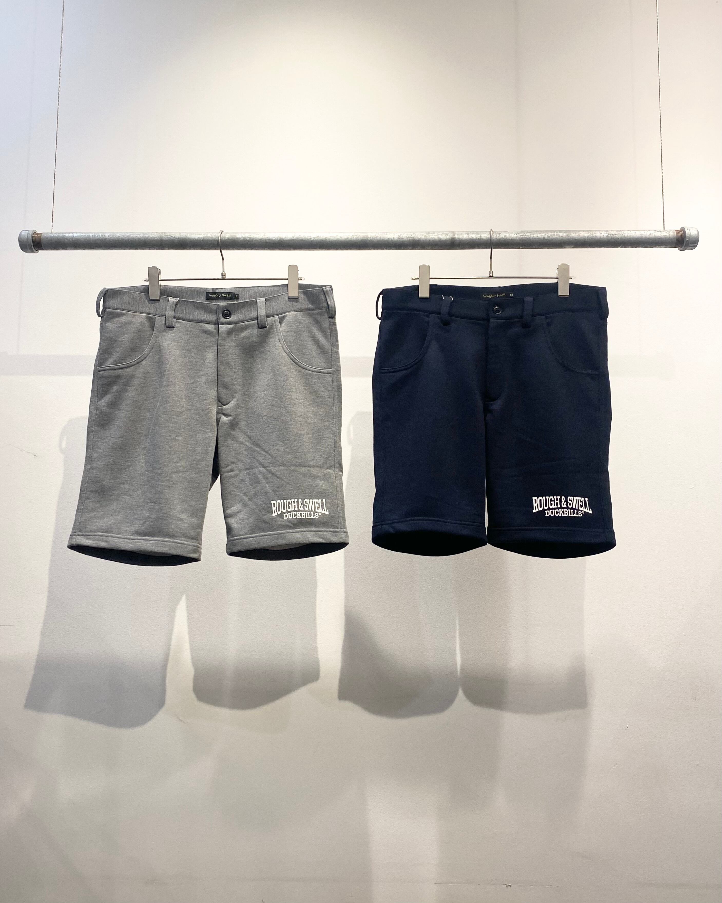 rough & swell】《MEN'S》CUDA SWEAT SHORTS | Sandy GOLF