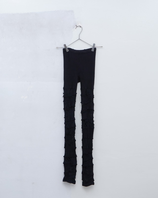 2000s JUNYA WATANABE COMME des GARÇONS - clash knit leggings