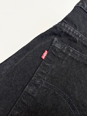 90s Levi’s 505 BLACK DENIM PANTS MADE IN USA Size W38L32→W37L32