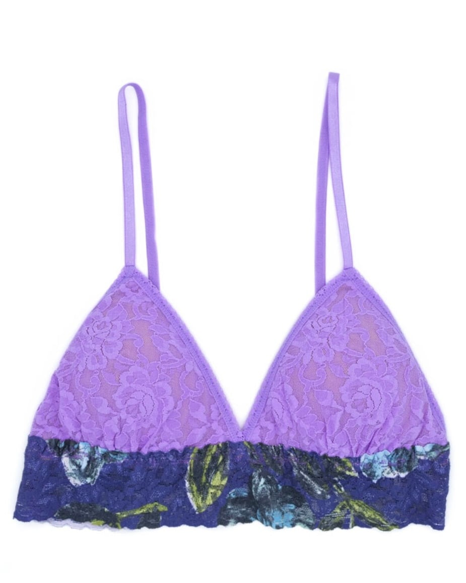 hanky panky】クラシックレオパードパッドブラジャー(ブラック
