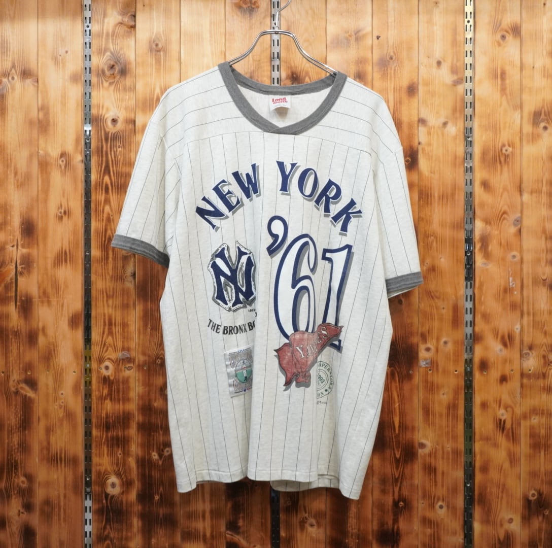 long gone usa製 newyork yankees ニューヨークヤンキース Tシャツ L