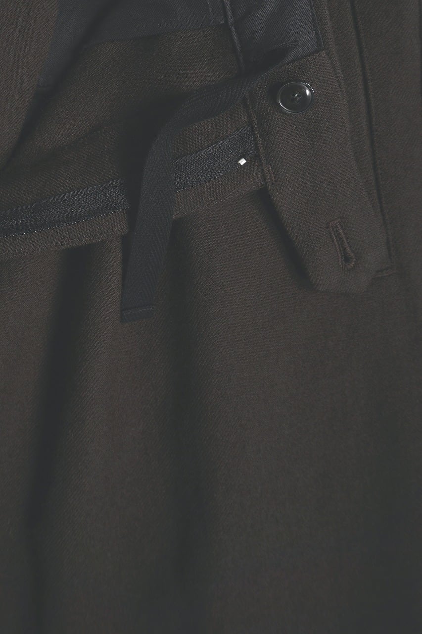 Virgin Wool Washed Twill Jacket