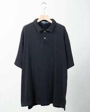"Polo by Ralph Lauren" French terry polo shirt / Made In CANADA