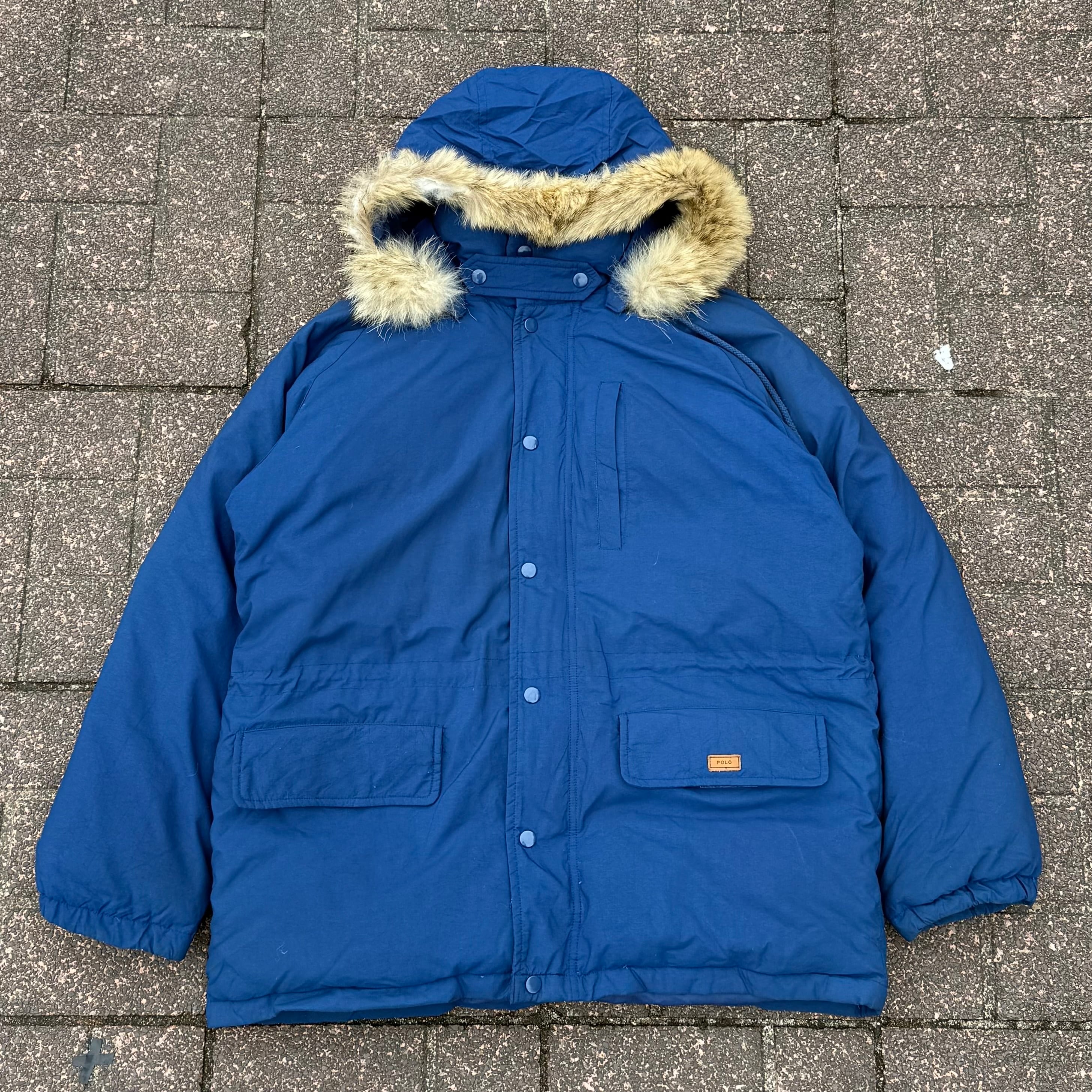 オレンジ】90's Polo Sport Mountain Parka | spike osu