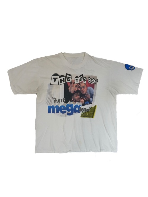 1990s THE TOY DOLLS "One More Megabyte" Tour T-shirt
