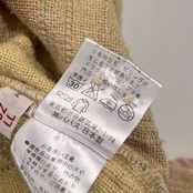 Papas パパス チェック柄 パッチワーク風 長袖 ネルシャツ 52 LL /イエローベージュ系 メンズ ビンテージ