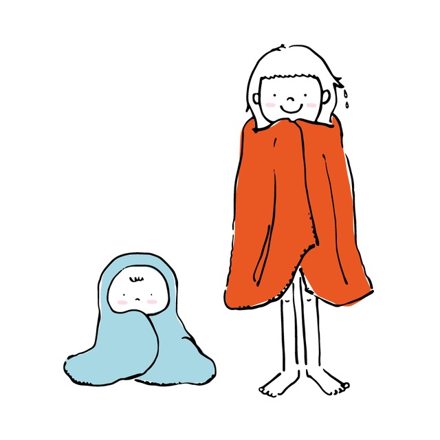 クムコ 6重ガーゼバスタオル 60×120cm