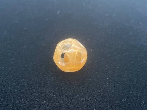 ボール型ハンドメイド素材（カーネリアン）単品