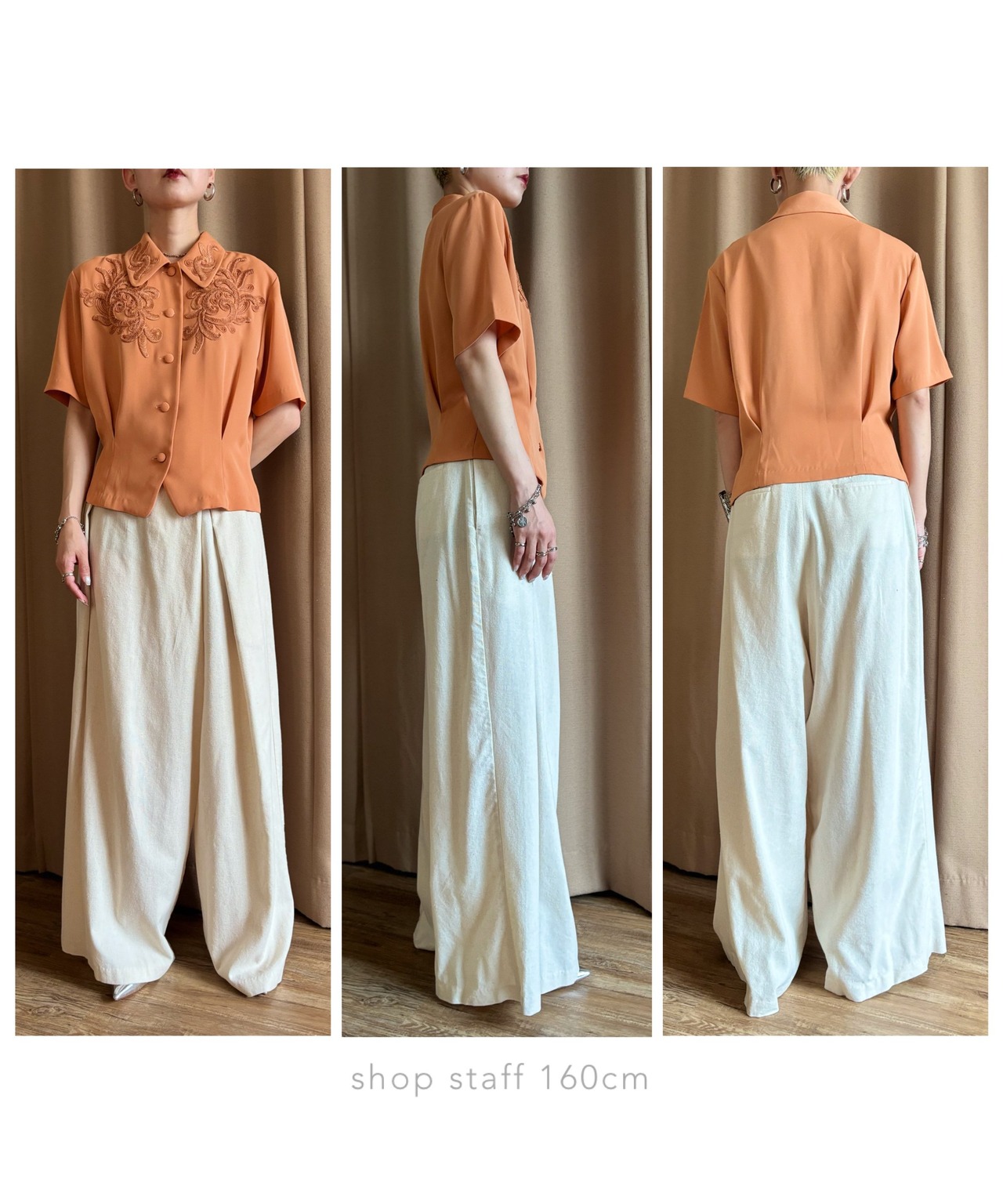 classical mode embroidery shirt-4729-6