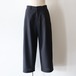universal products " SUMMER WOOL WIDE TROUSERS ( Stripe )"