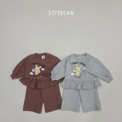韓国子供服 / 26Autumn / soybean / bunny フリル セットアップ / キッズ服 / 秋服 *XS~XL*