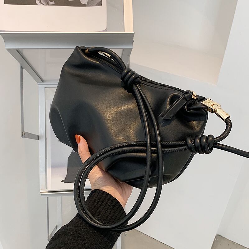 オータムウィンターレッドスタイルショルダーバッグ 秋物 冬物 メッセンジャーバッグ 手作りハンドバック46492093736