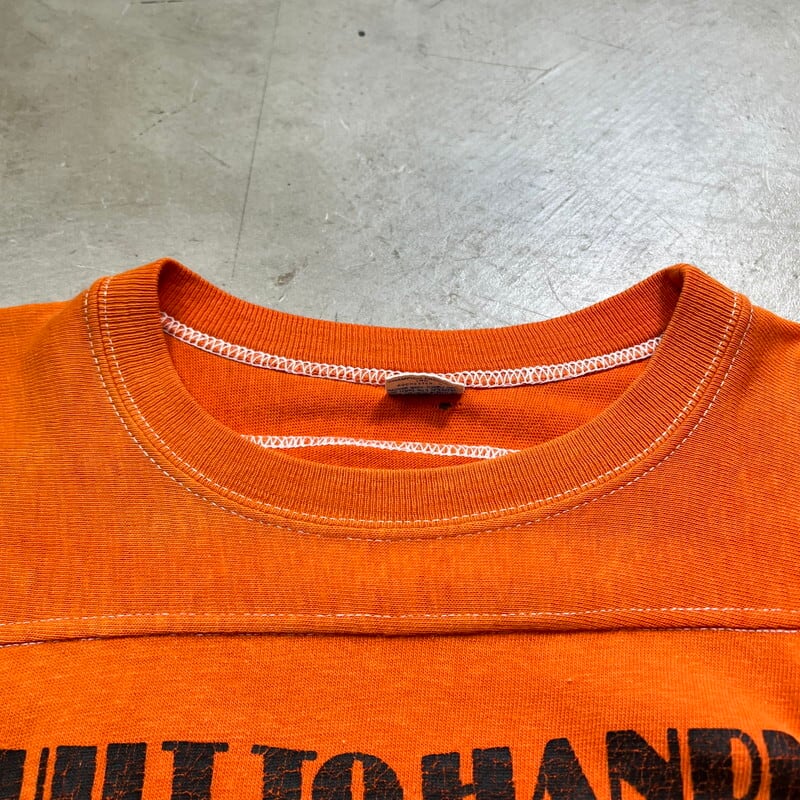 70's Champion チャンピオン HARLEY DAVIDSON フットボールTee 70's Champion チャンピオン HARLEY DAVIDSON フットボールTee